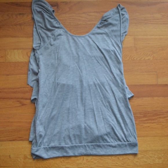 Buffalo Grey Ruffle/Pretty Top - Picture 4 of 16